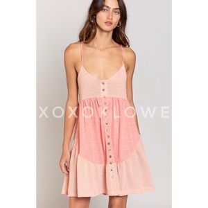 POL Coral Pink Beach Sundress